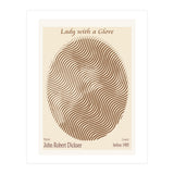 Lady With A Glove – John Robert Dicksee (before 1905) (Print Only) thumbnail