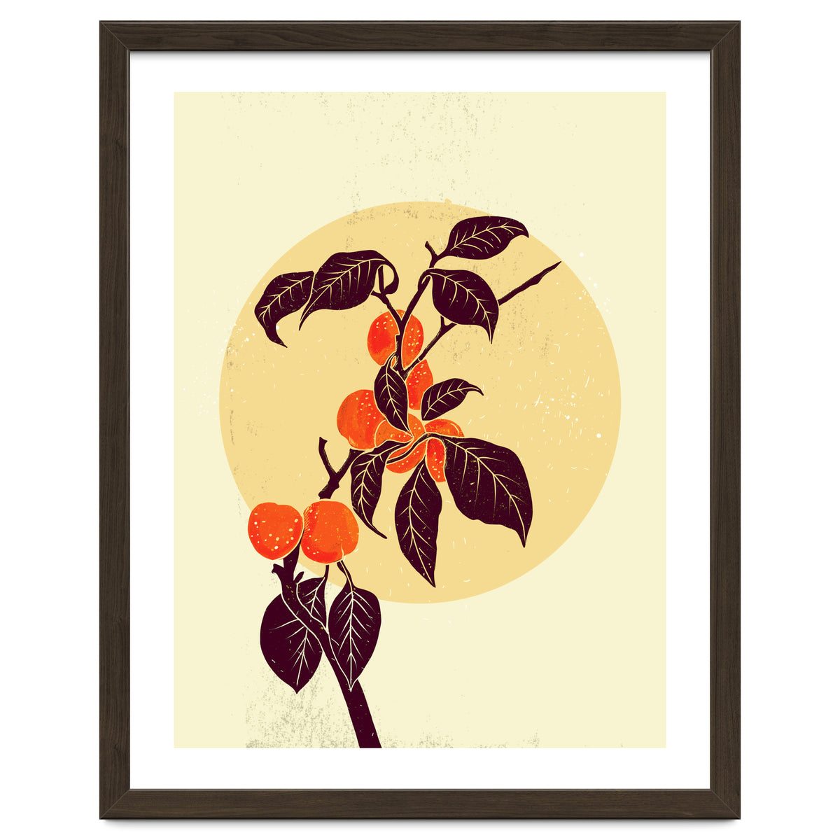 Peach Tree in the moonlight