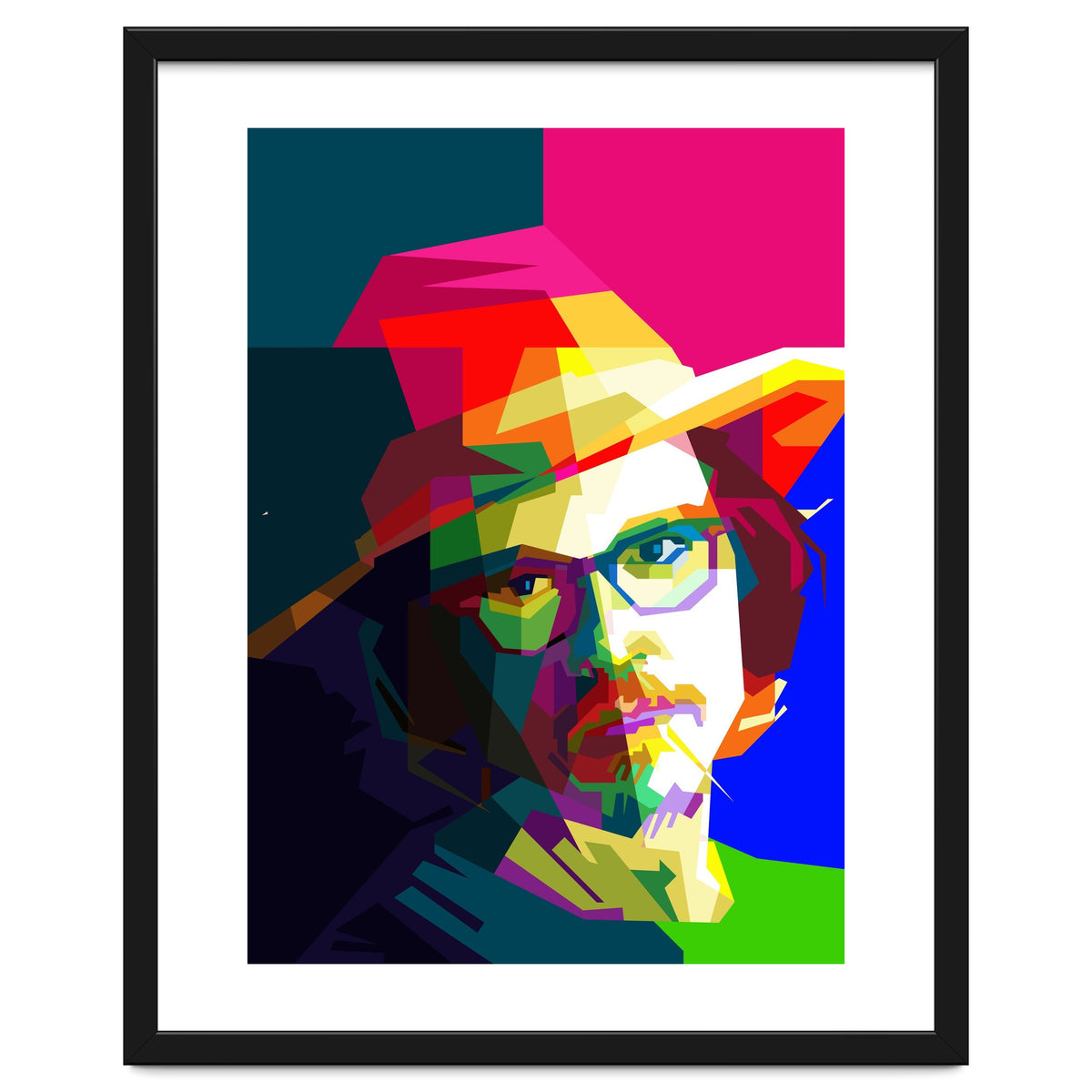 Johny Depp Hollywood Movies Pop Art WPAP