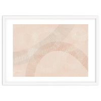 calming essentials Curved Lines chalky peach