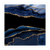 Navy & Gold Agate Texture 11  (Print Only) thumbnail