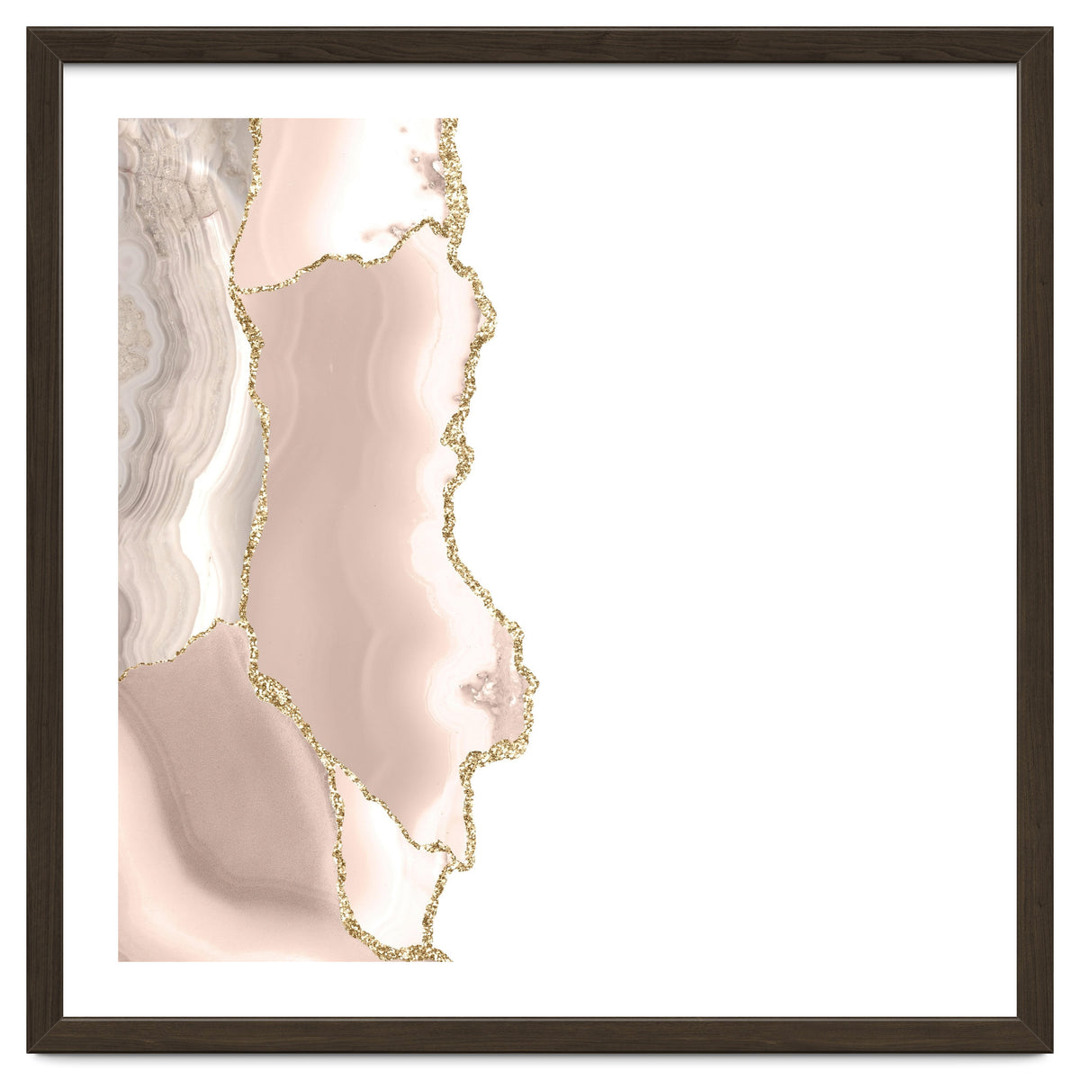 Ivory & Gold Agate Texture 05