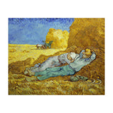 Vincent Van Gogh / 'The Siesta (after Millet)', 1889-1890, Oil on canvas, 73 x 91 cm. (Print Only) thumbnail