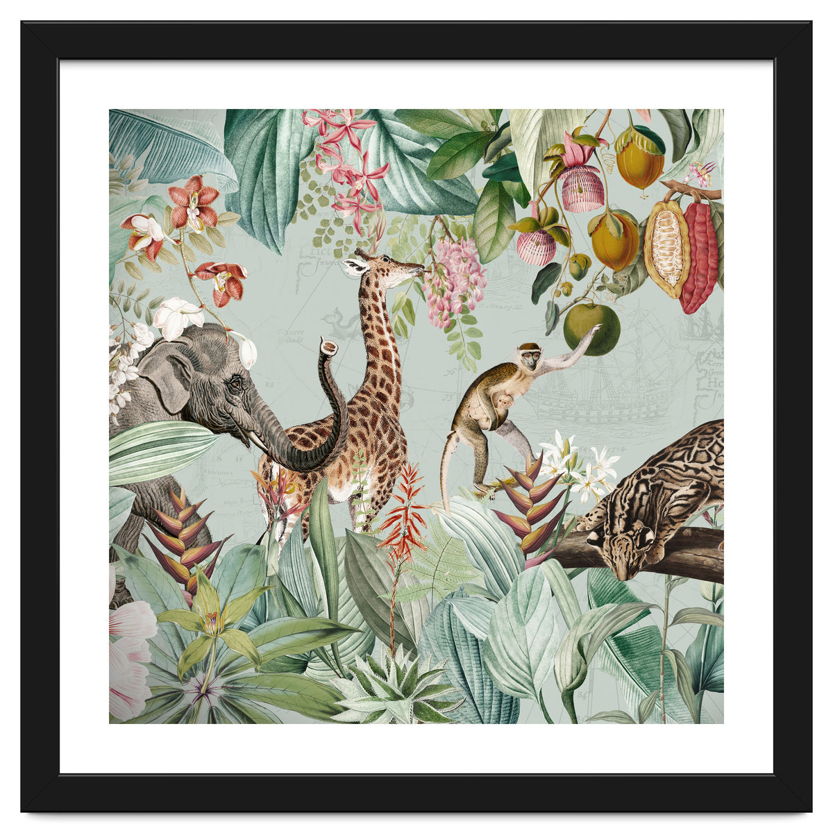 African Tropical Jungle Safari