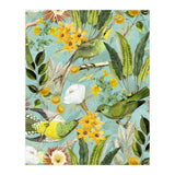 Exotic Birds in Flower Jungle (Print Only) thumbnail