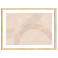 calming essentials Curved Lines pale mocha mousse