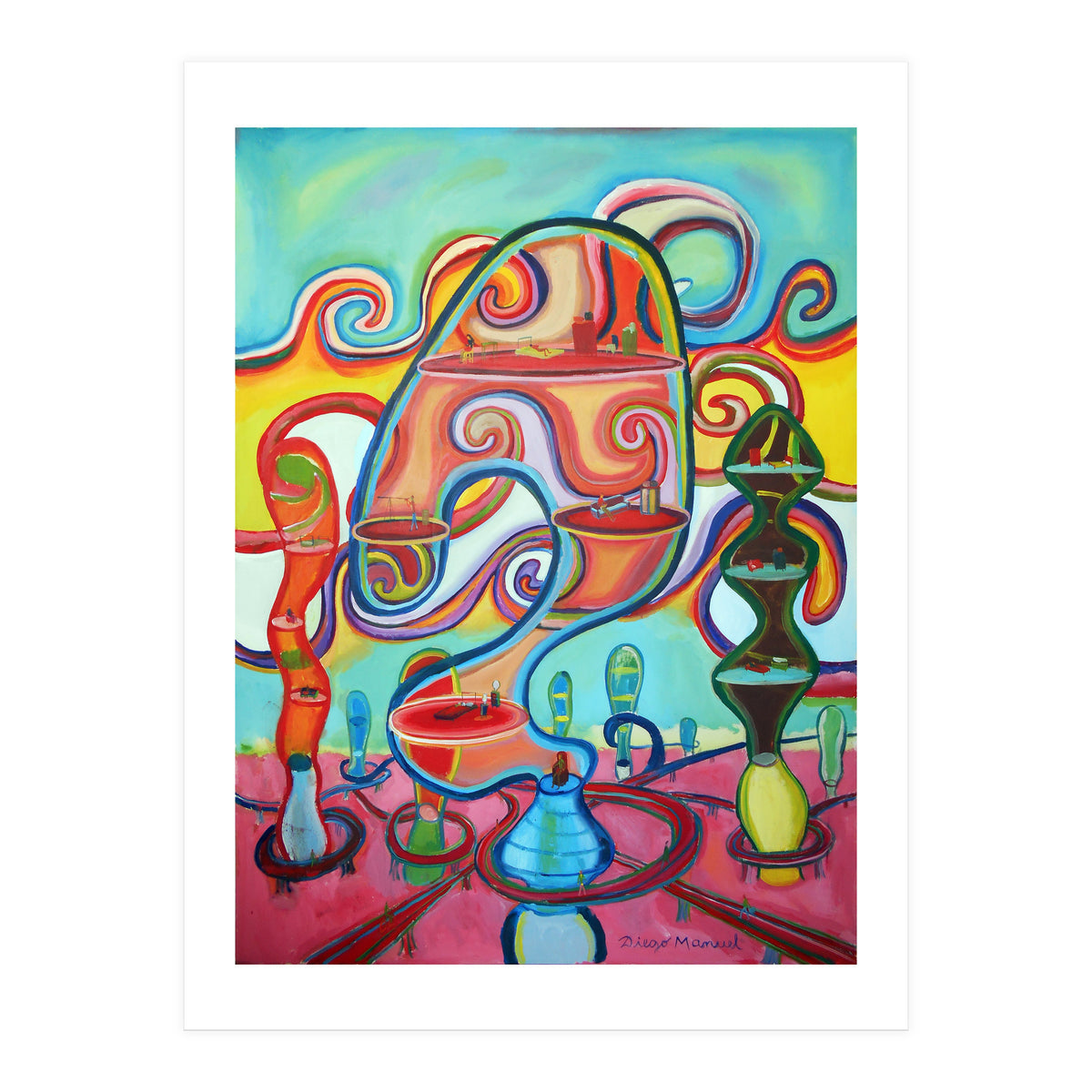 Ciudad Del Futuro 2 (Print Only)