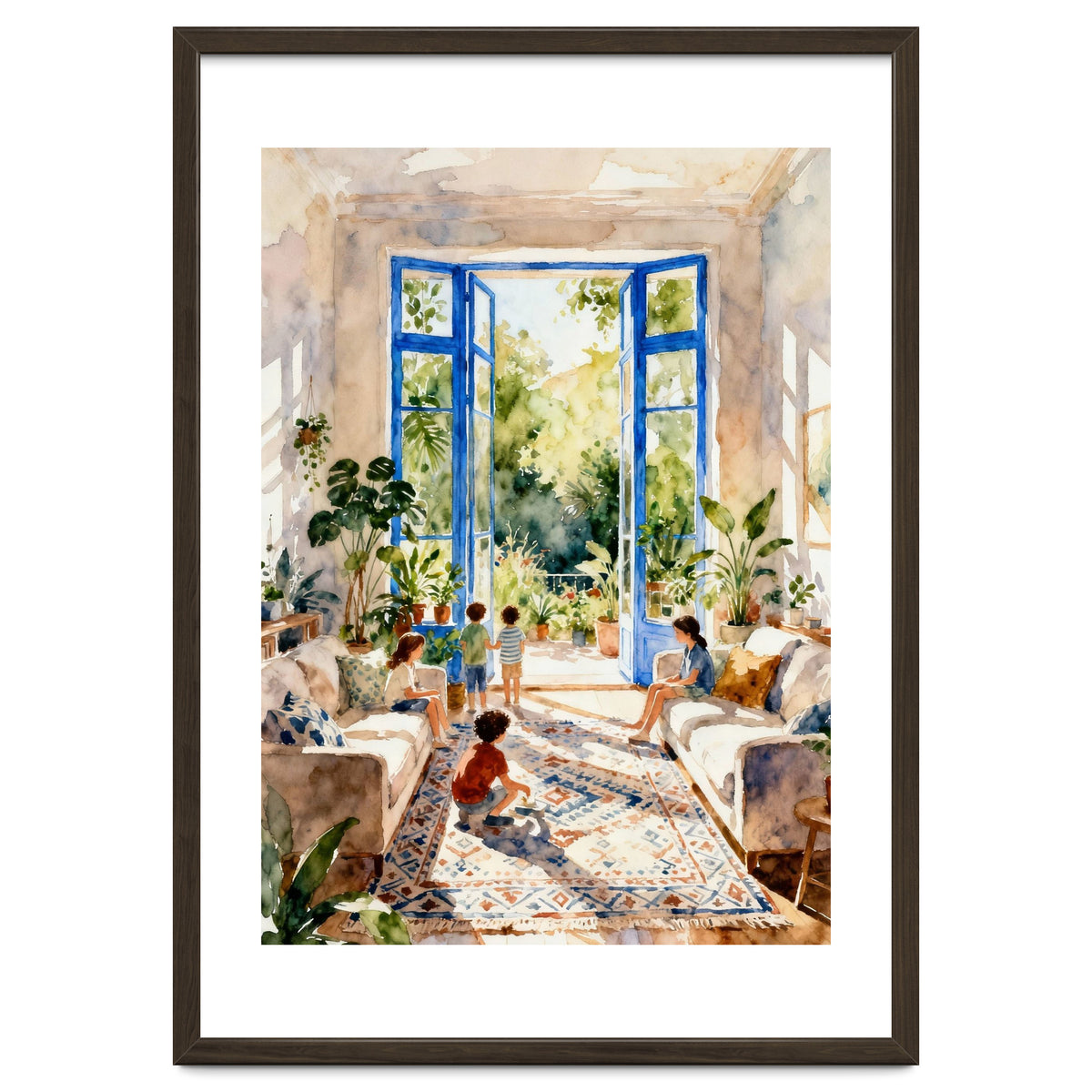 Matisse Inspired Family Room