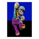 Mario Luigi Typo Style Cartoon Pop Art (Print Only) thumbnail