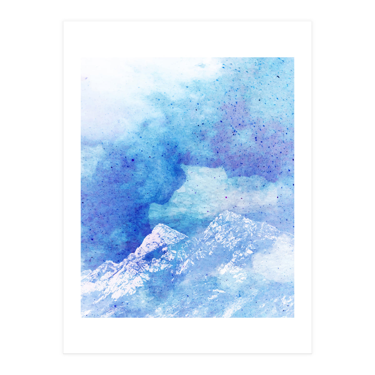 Snowy Mountain (Print Only)