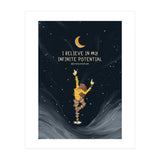 I Believe In My Infinite Potential (Print Only) thumbnail