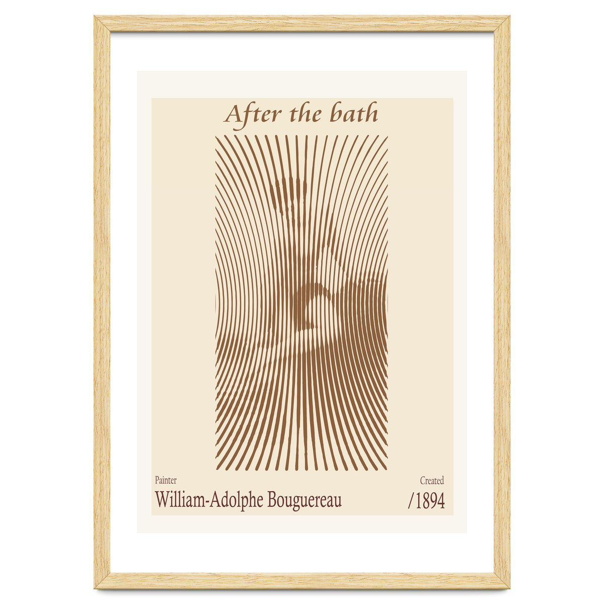 After The Bath – William Adolphe Bouguereau (1875)