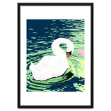 Self Reliance, Swan Birds Painting, Self Esteem Self Love Positivity, Proud Freedom Independence Wildlife Animals thumbnail
