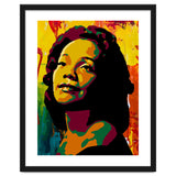 Coretta Scott King Colorful Abstract Art 2 thumbnail