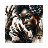 Noir Flamenco Hands Portrait (Print Only) thumbnail
