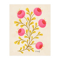 Vintage Pink Floral (Print Only)