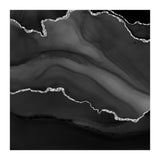 Black & Silver Agate Texture 01  (Print Only) thumbnail