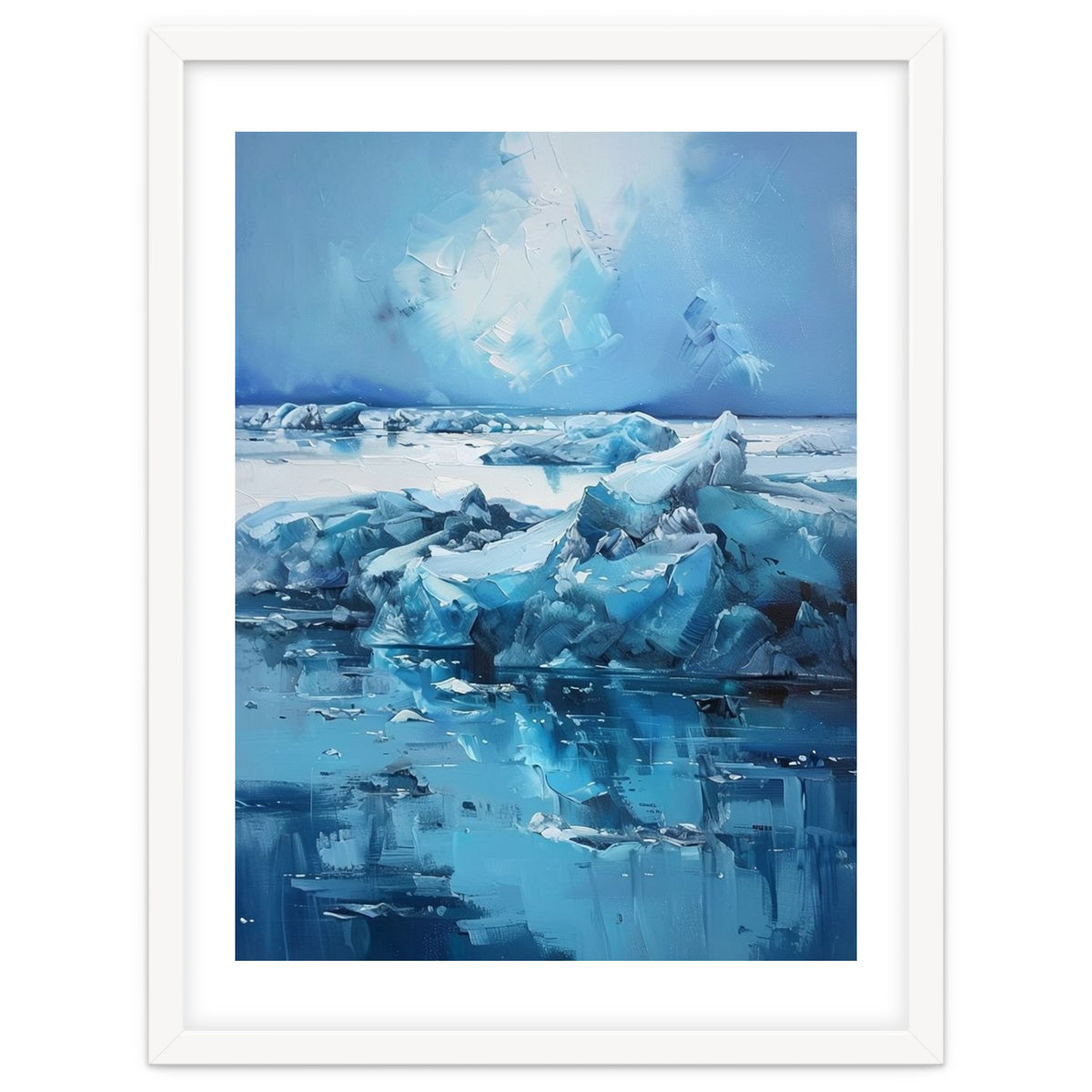 The Silent Fracture of Cerulean Giants