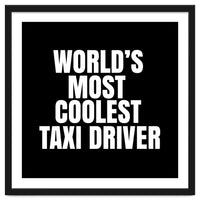 World's most coolest taxi driver