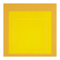JOSEF ALBERS - HOMAGE TO THE SQUARE YELLOW   (Print Only)