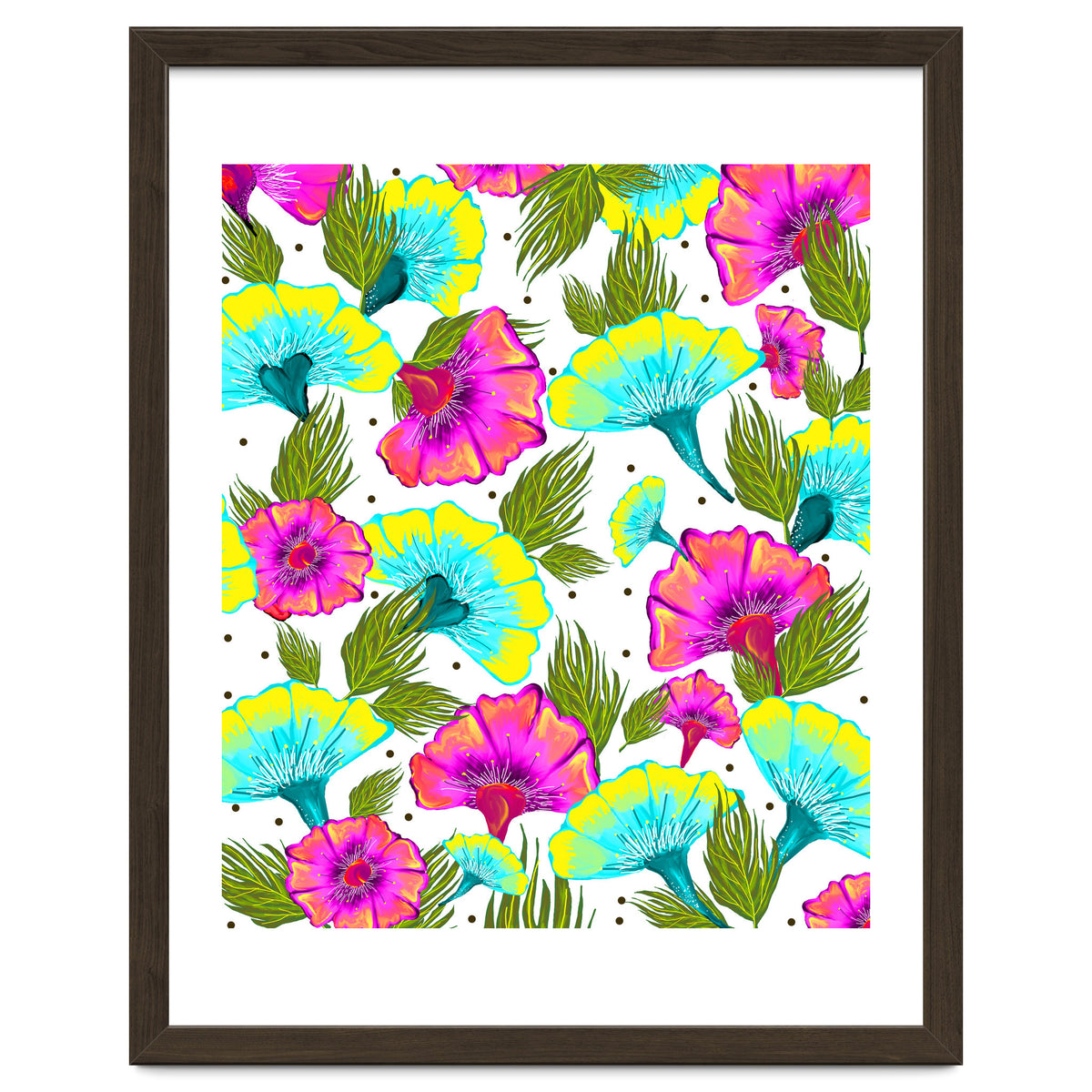 Ecstatic Floral #society6 #decor #buyart