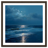 Moonlit Shoreline with Crashing Surf thumbnail