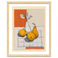 Modern Pear Still Life