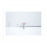 Snow-covered Basketball court (Print Only) thumbnail