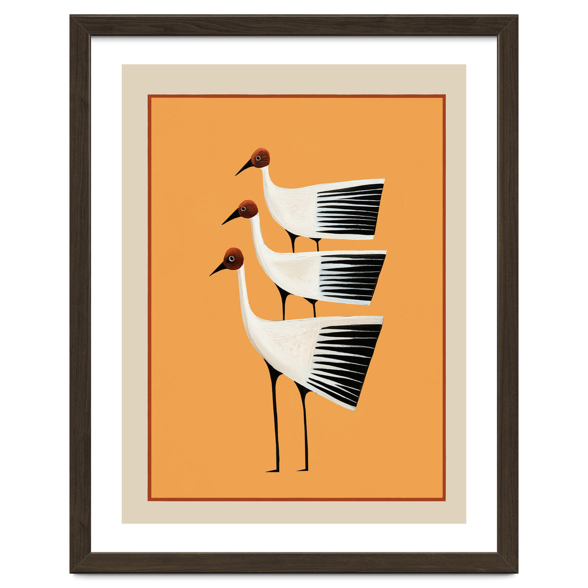 Striped Bird Trio II