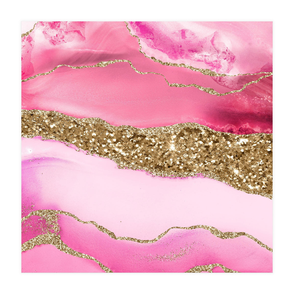 Agate Glitter Dazzle Texture 14 (Print Only)