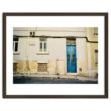 Lisbon Blue door on the street thumbnail