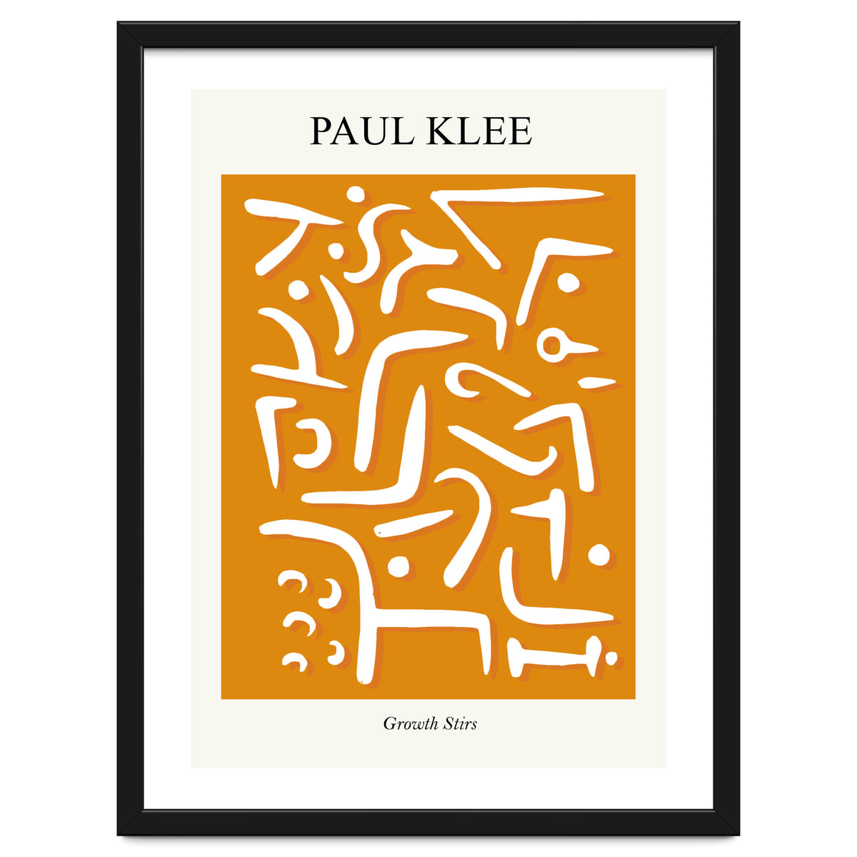 Growth Stirs  Inspired by Paul Klee