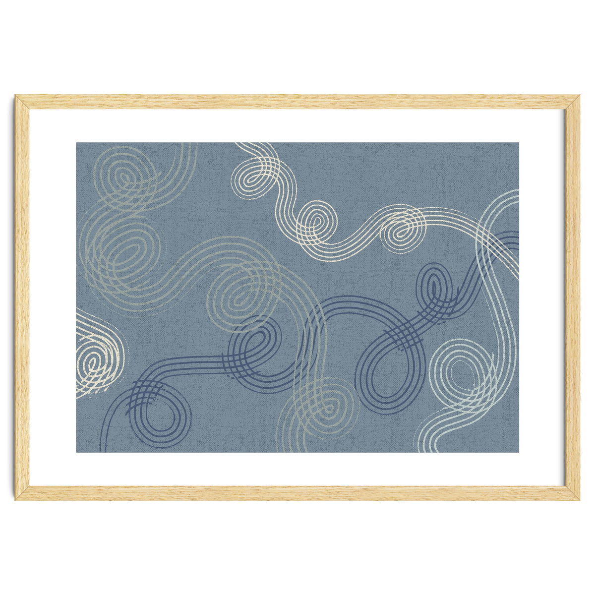 calming essentials loops muted blue