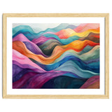 Colorful Abstract Wavy Landscape thumbnail