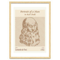 Portrait Of A Man In Red Chalk (self Portrait) – Leonardo Da Vinci (1512)