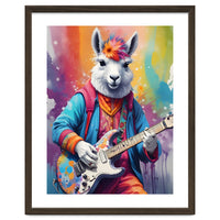 Lama Plays Guitar