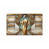 Gatsby Woman Art Deco Scene (Print Only) thumbnail