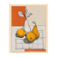 Modern Pear Still Life (Print Only)