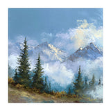 Majestic Snow-Capped Alpine Peaks (Print Only) thumbnail