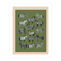 Striped Horses (Print Only)