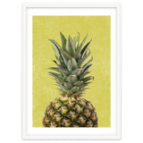 Pineapple Crown, Tropical Summer Fruit Art thumbnail