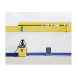 Yellow and blue gas station (Print Only) thumbnail