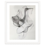 Abstract Black And White Swirling Lines Art thumbnail
