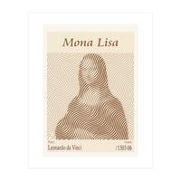 Mona Lisa – Leonardo Da Vinci (1503 06) (Print Only)