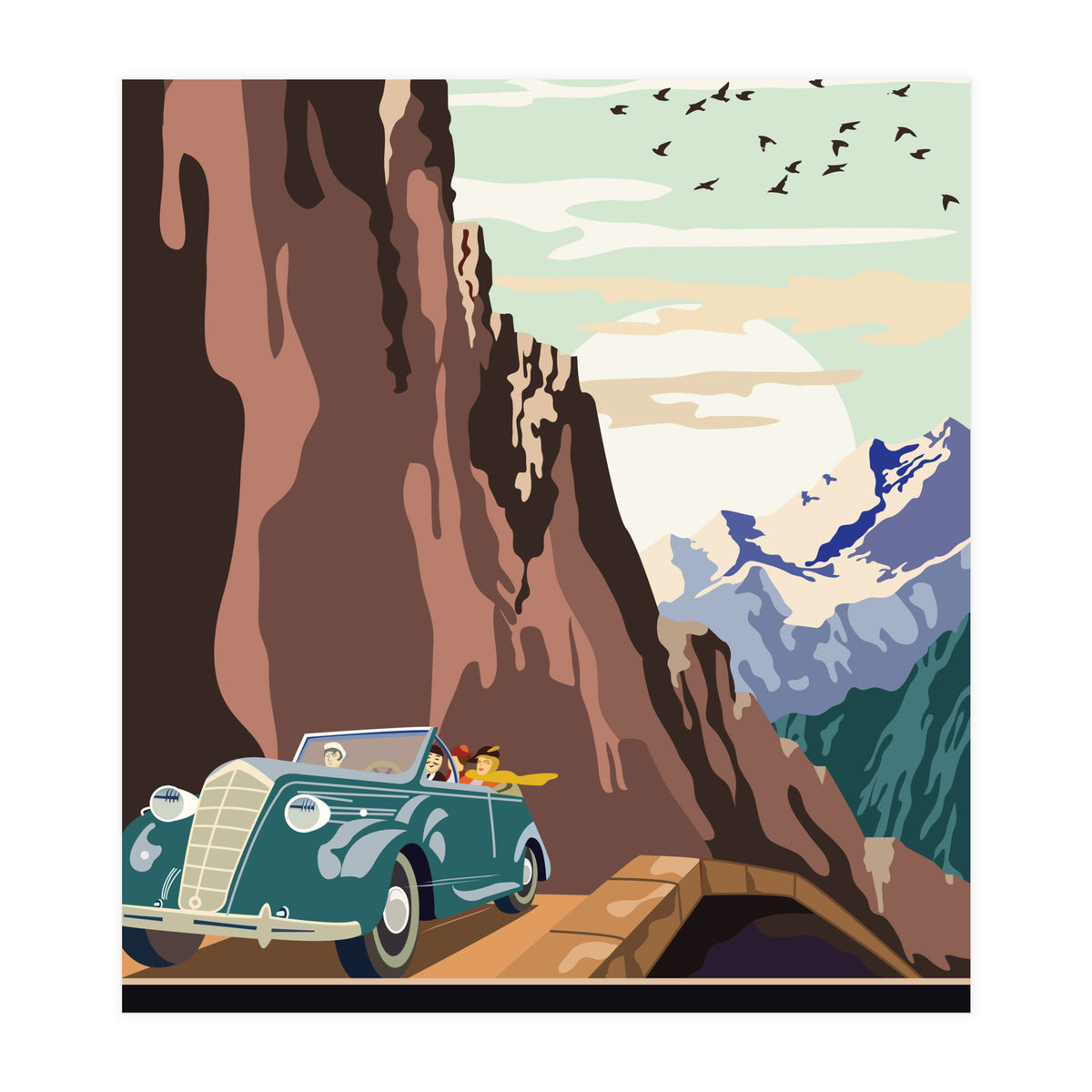 France By Car (Print Only)