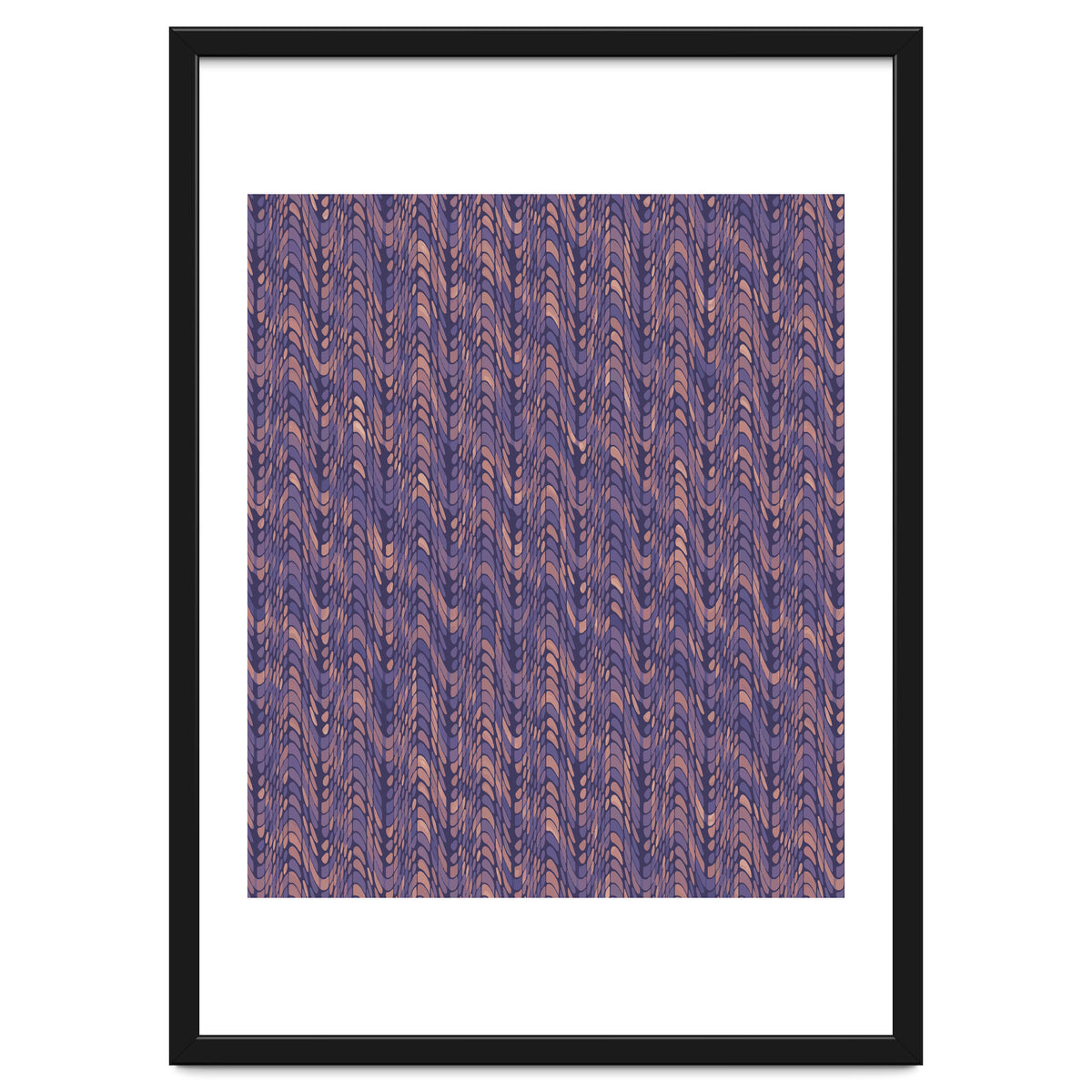 End Of Silence, Dark Purple Neutral Graphic Design, Eclectic Texture Pattern