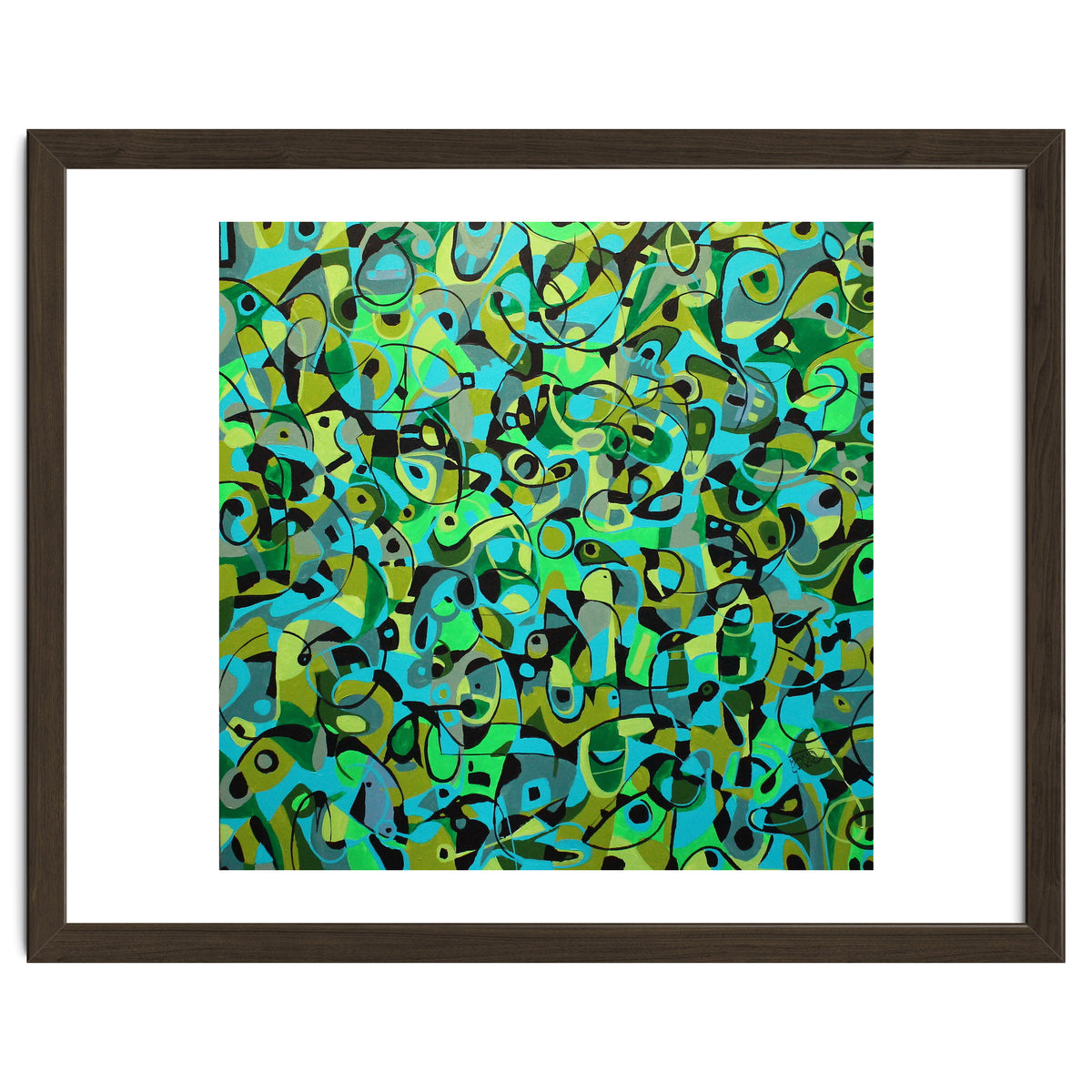 The Birdcall, Acrylic On Canvas, 36"x36"