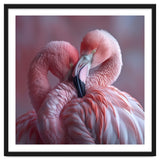 Cute Two Pink Flamingos thumbnail