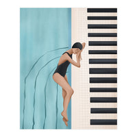 Relaxation By The Pool (Print Only)