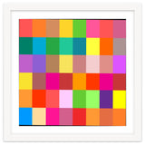 Colorful Rainbow Squares Patch thumbnail